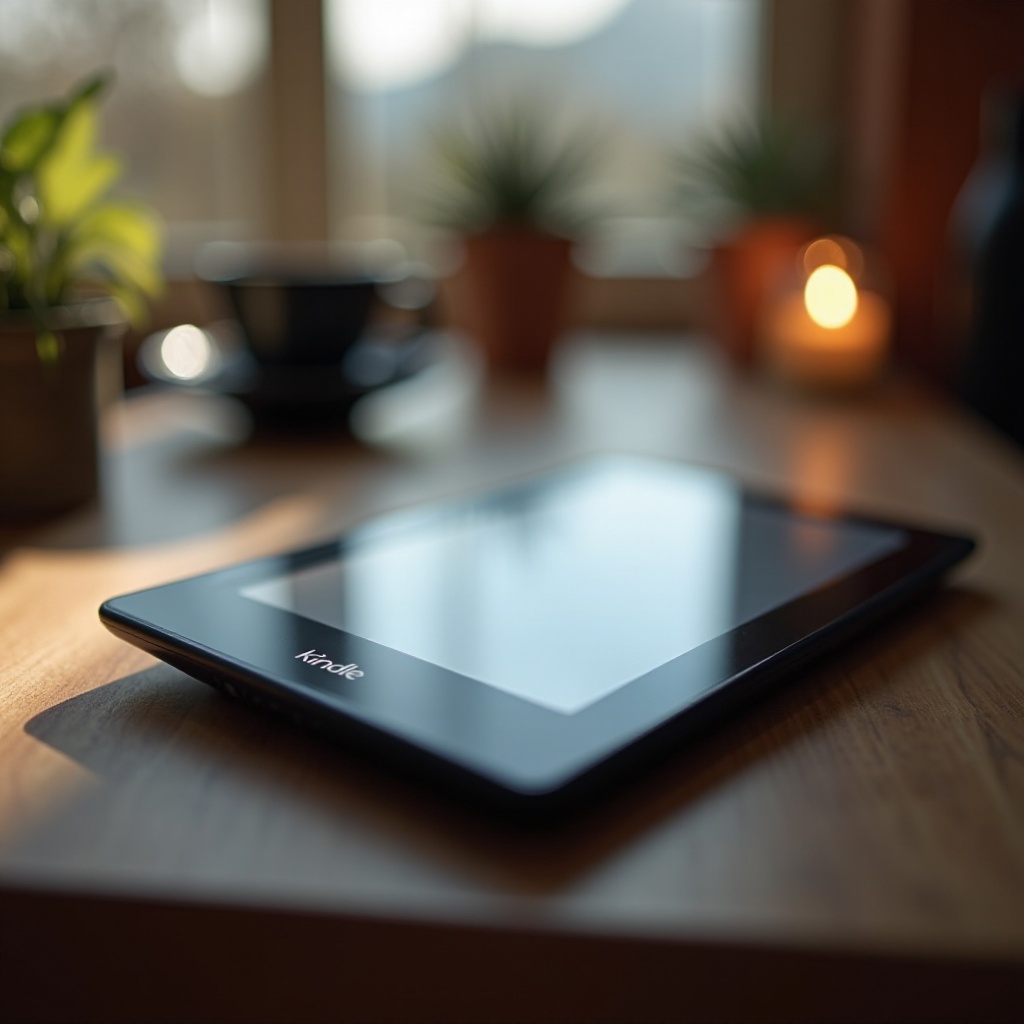 cómo encender y apagar el kindle