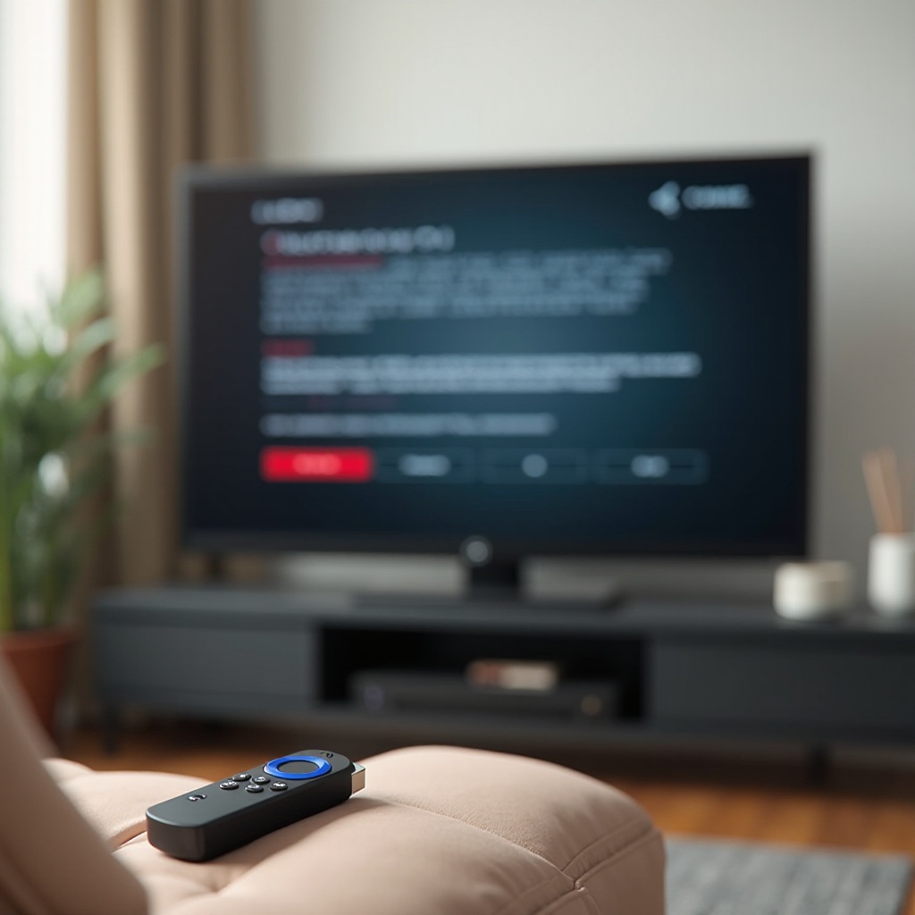 firestick nie działa na telewizorze