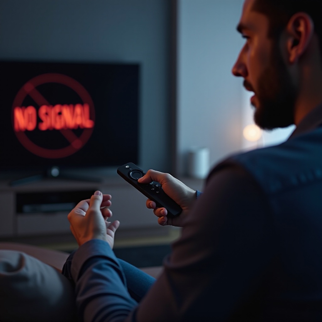 firestick não está funcionando na tv