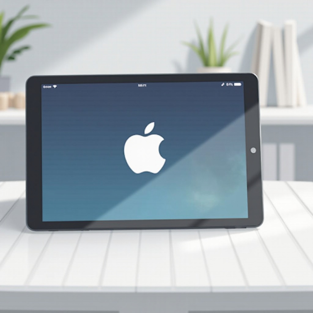 o que acontece quando você reinicia seu iPad