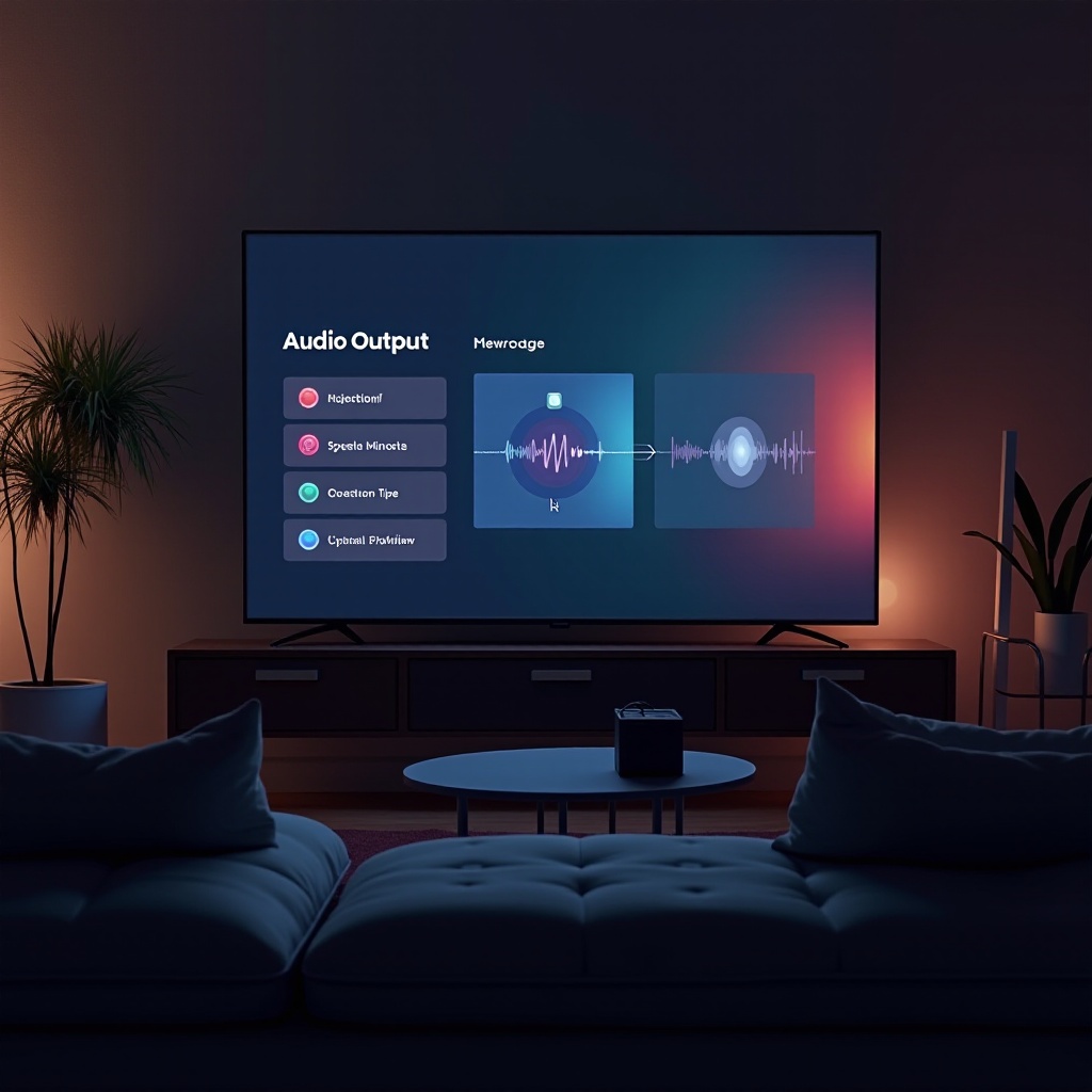 wyjście audio telewizora