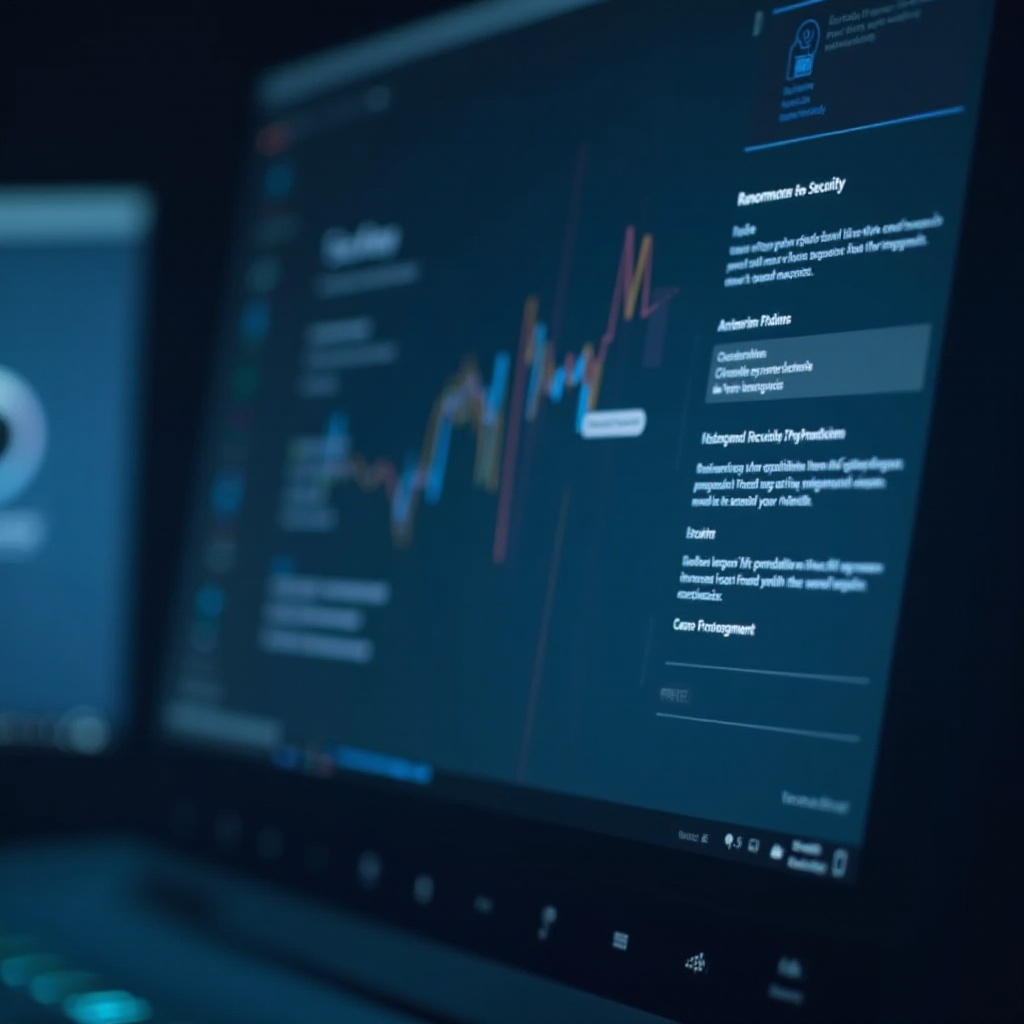 ochrona przed ransomware w Windows 10 włączona lub wyłączona