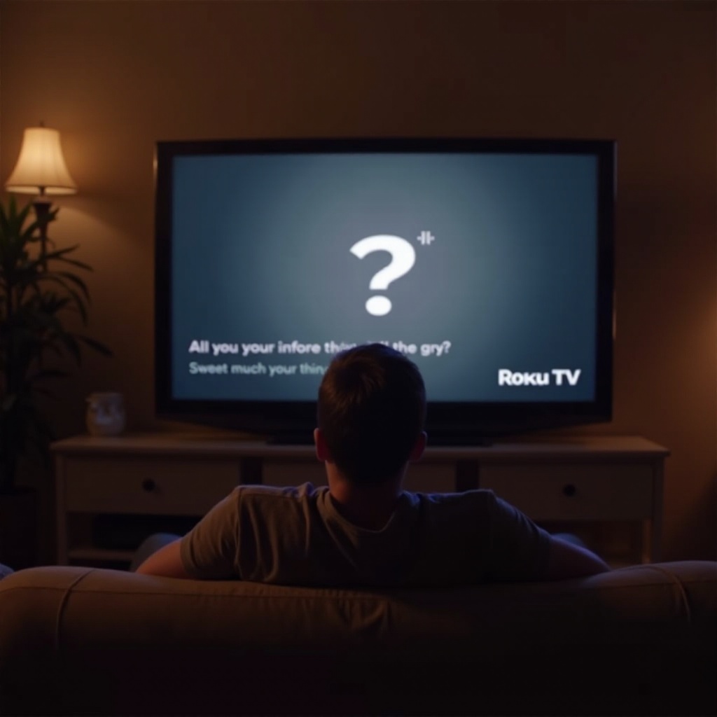 ¿Por qué mi televisor Roku narra todo?