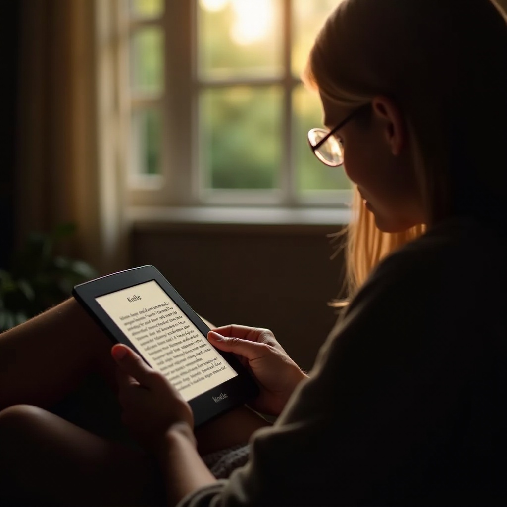 jak włączyć i wyłączyć kindle