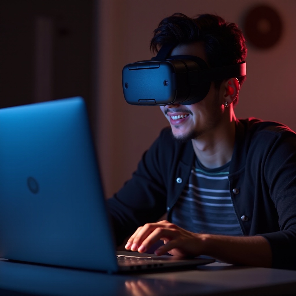 czy możesz grać w pcvr na laptopie?