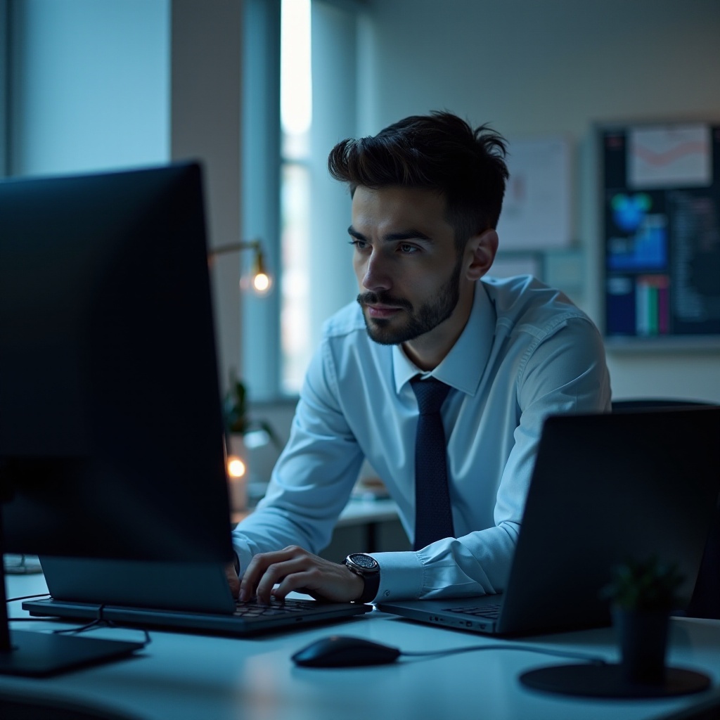 laptop nie łączy się z monitorem
