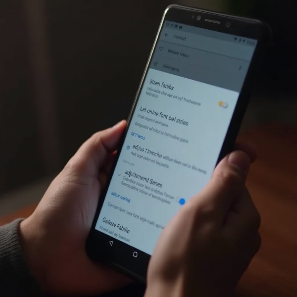 redmi note 13 pro 4g не може променити величину фонта