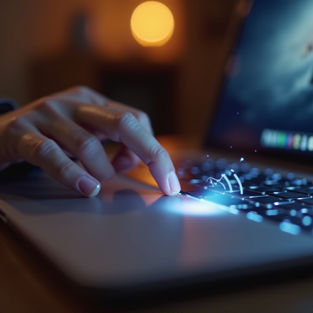 cómo ajustar la sensibilidad del trackpad