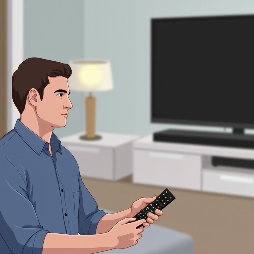 o controle remoto da TV samsung não está funcionando, sem luz vermelha