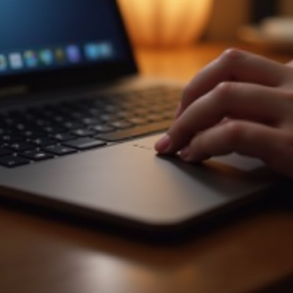 cómo ajustar la sensibilidad del trackpad
